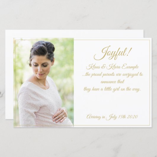 Joyful! - Grote verwachtingen (Voorkant / Achterkant)