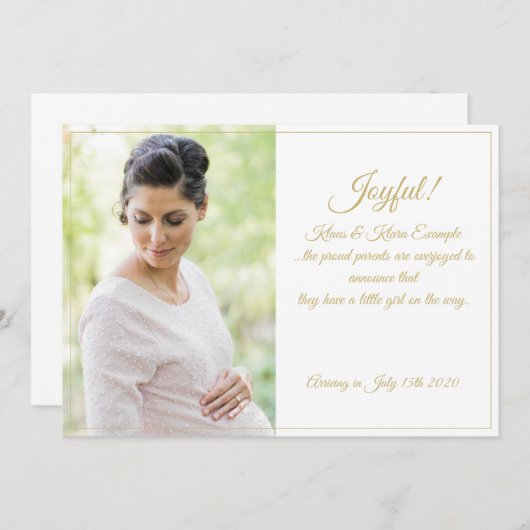 Joyful! - Grote verwachtingen (Voorkant / Achterkant)