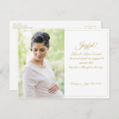 Joyful! - Grote verwachtingen Feestdagenkaart (Voorkant / Achterkant)