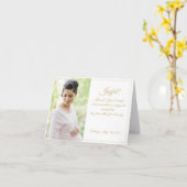 Joyful! - Grote verwachtingen Kaart (Gele Bloem)