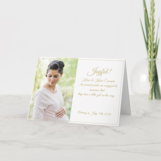 Joyful! - Grote verwachtingen Kaart (Voorkant)