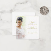 Joyful! - Grote verwachtingen Notitiekaartje (Voorkant / Achterkant in situ)