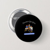 Joyful Hanukkah Kids Ronde Button 5,7 Cm (Voorkant /achterkant)