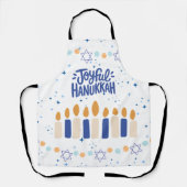 Joyful Hanukkah Schort (Voorkant)