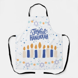 Joyful Hanukkah Schort