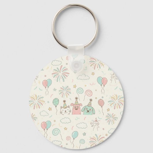 Joyful Happy New Year 2026 Keychain (Achterkant)