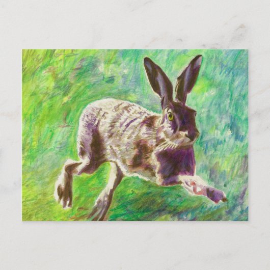 Joyful hare 2011 briefkaart (Voorkant)