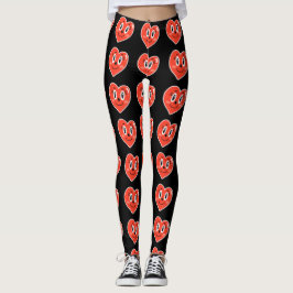 Joyful Heart All-Over Print Leggings