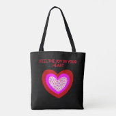 Joyful Heart All-Over-Print Tas (Achterkant)