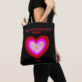 Joyful Heart All-Over-Print Tas (Dichtbij)