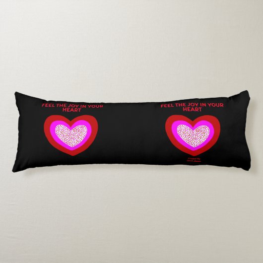 Joyful Heart Body Pillow Lichaamskussen (Voorkant)