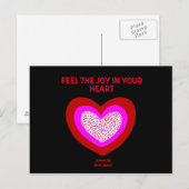Joyful Heart Briefkaart (Voorkant / Achterkant)