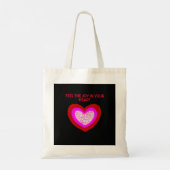 Joyful Heart Budget Canvas tas (Achterkant)