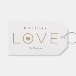 Joyful Heart EDITABLE COLOR Holiday Gift Labels Cadeaulabel