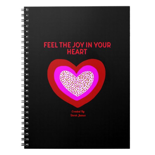Joyful Heart Foto Notitieboek (Voorkant)