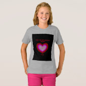 Joyful Heart Girls Light Steel Basic T Shirt (Voorkant volledig)