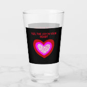 Joyful Heart Glass Tumbler (Achterkant)