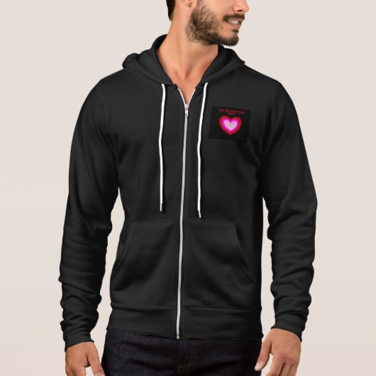 Joyful Heart Mannen Hoodie (Voorkant)