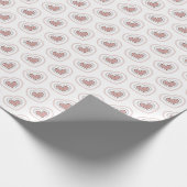 Joyful Hearts Gift Wrap (Luipaard) Cadeaupapier (Hoek)