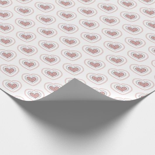 Joyful Hearts Gift Wrap (Luipaard) Cadeaupapier (Hoek)