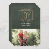 Joyful Holiday | 5x7 papieren uitnodiging voor fee (Voorkant / Achterkant)