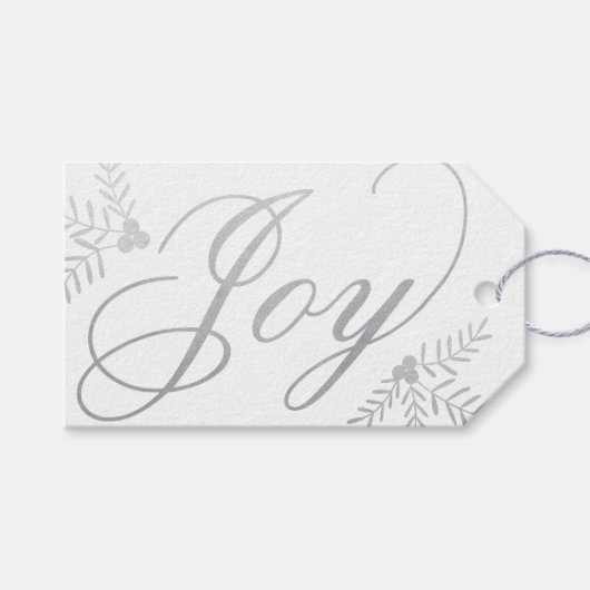 Joyful Holiday Cadeaulabel (Voorkant (Horizontaal))