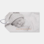 Joyful Holiday Cadeaulabel (Achterkant Horizontaal)