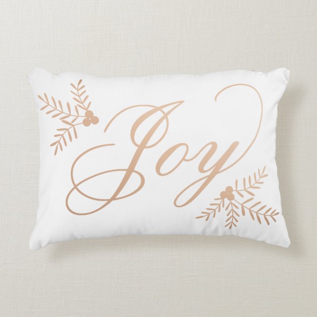 Joyful Holiday Decoratief Kussen (Voorkant)