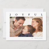 JOYFUL HOLIDAY | Foto toevoegen (Voorkant)
