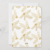 Joyful Holiday-fotokaart Feestdagenkaart (Achterkant)