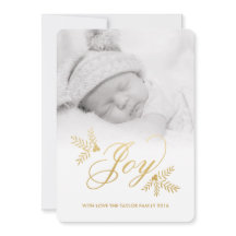 Joyful Holiday-fotokaart