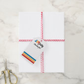 Joyful Holiday Gift Labels Cadeaulabel (Met Touw)