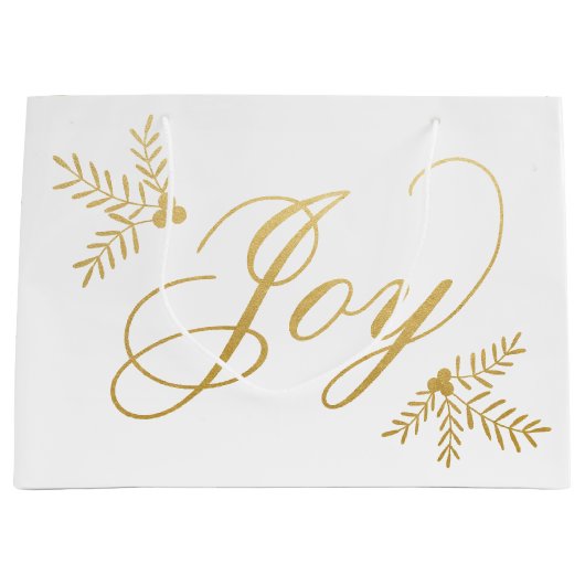 Joyful Holiday Groot Cadeauzakje (Voorkant)