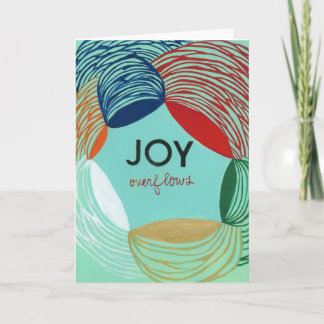 Joyful Holiday-kaart Feestdagen Kaart