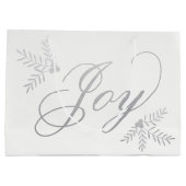 Joyful Holiday Large Cadeautasje (Achterkant)