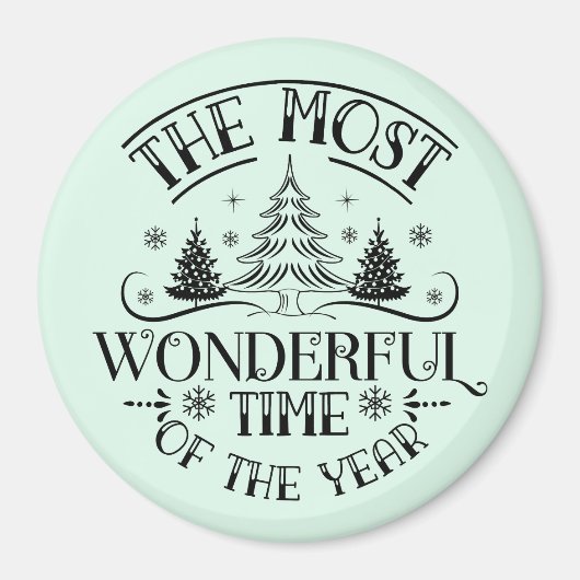 Joyful Holiday Magneet (Voorkant)