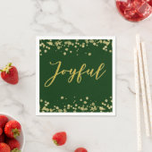Joyful Holiday Paper Napkin Servet (Insitu)