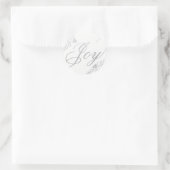 Joyful Holiday Ronde Sticker (Tas)