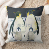 Joyful Holiday Spirits Emperor Penguin Kussens (Deken)