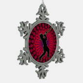 Joyful Holiday Trombone Player Ornament (Links)