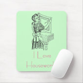 Joyful huisvrouw muismat (Met muis)