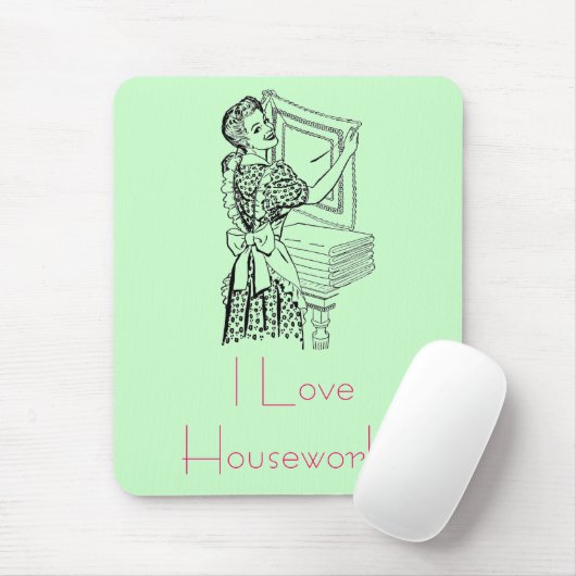 Joyful huisvrouw muismat (Met muis)