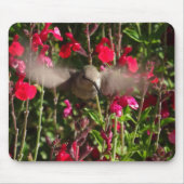 Joyful Hummingbird Mousepad Muismat (Voorkant)