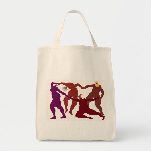 Joyful Inclusion Tote Bag (Voorkant)