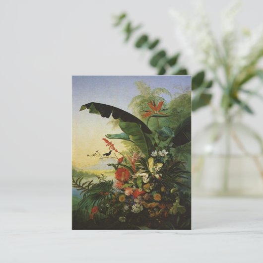 JOYFUL INVITE w/ BIRDS VAN PARADISE ~EZ2 CUSTOMIZE Kaart (Staand voorkant)