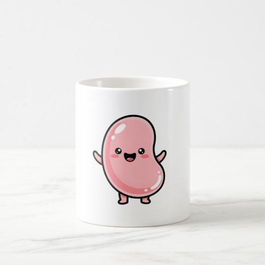 Joyful Jellybean – Cute Kawaii Illustration Koffiemok (Center)