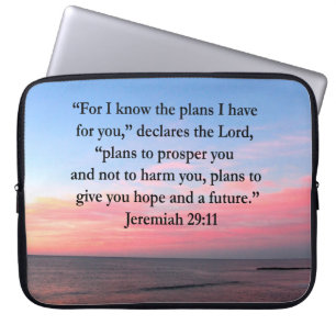JOYFUL JEREMIAH 29:11 SUNRISE LAPTOP SLEEVE