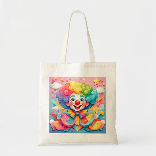 "JOYFUL JESTER" TOTE BAG (Voorkant)