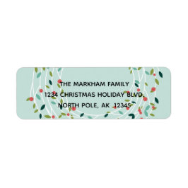 Joyful Joy Holiday retour adreslabels Etiket