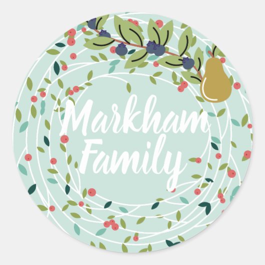 Joyful Joy Holiday voegt de Sticker van de Vakanti (Voorkant)